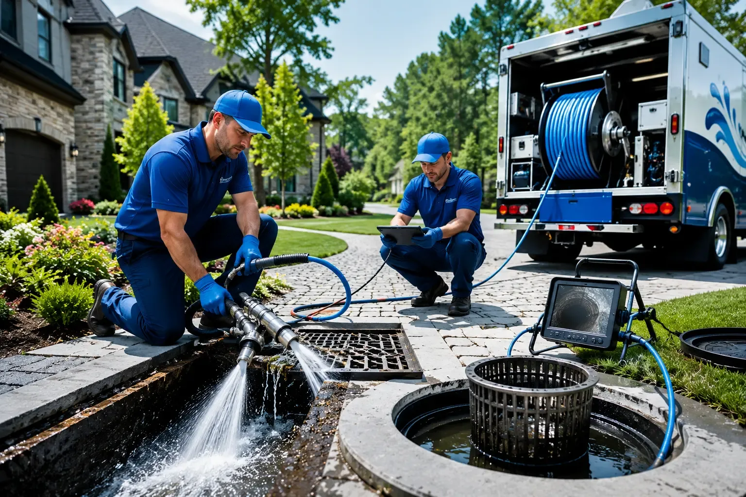 Local outdoor drain cleaning professionals in Bellmont, IL