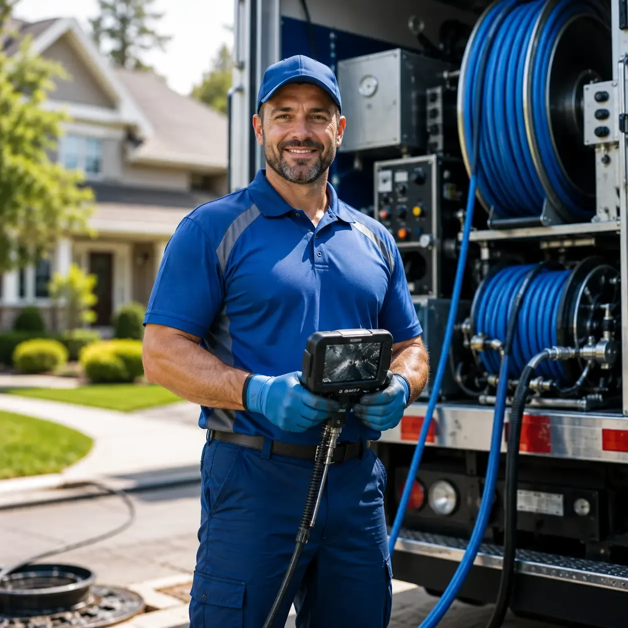 Local outdoor drain cleaning specialists in Bellmont, IL